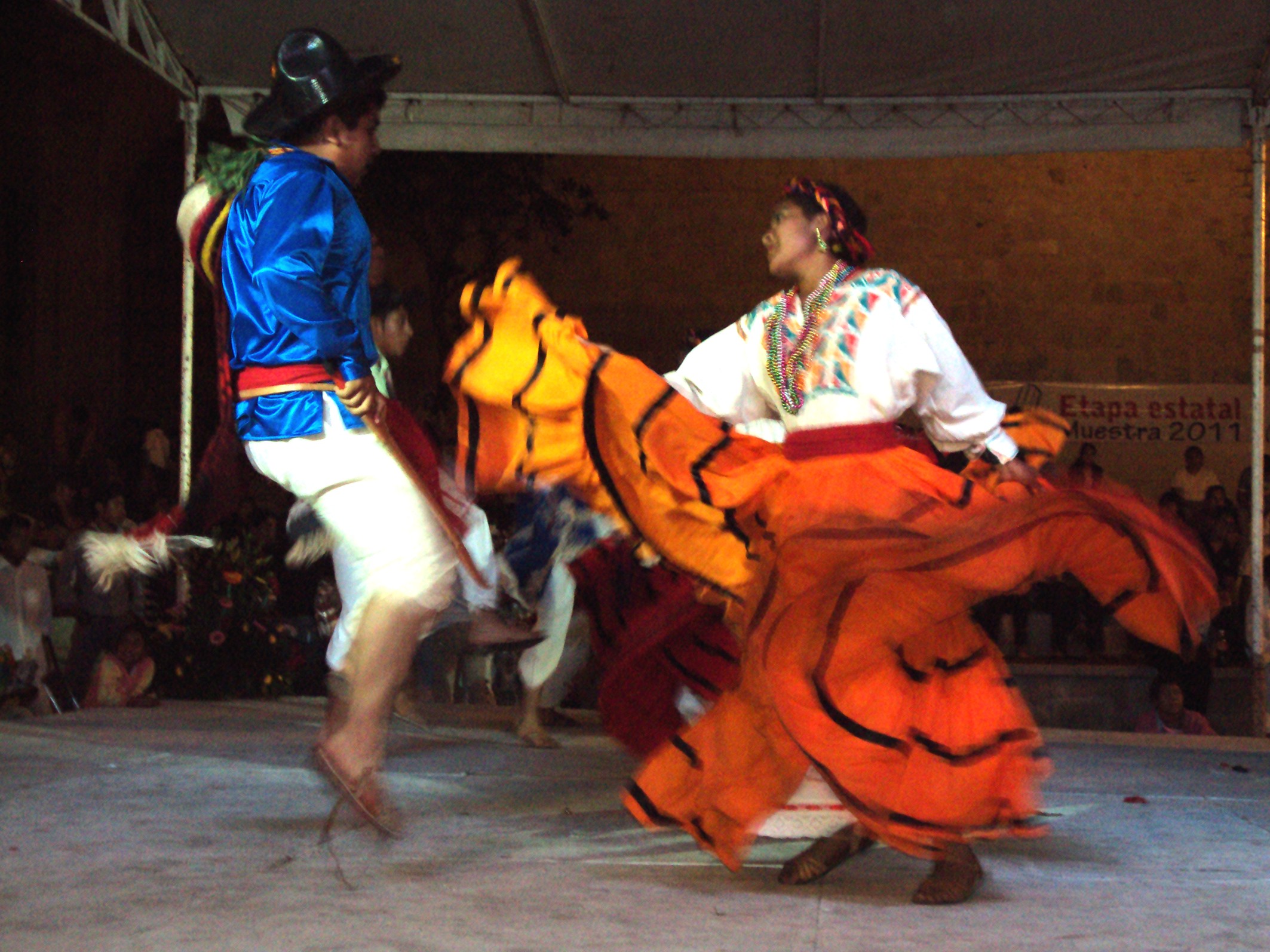 Muestra cultural y deportiva del CECYTE 2011, guelaguetza